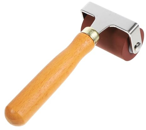 SAFIGLE Gummiwalze 5cm Farbroller Für Bastelarbeiten Druck Und Stempelwalze Vielseitig Für Kunst Und Selbstgemacht
