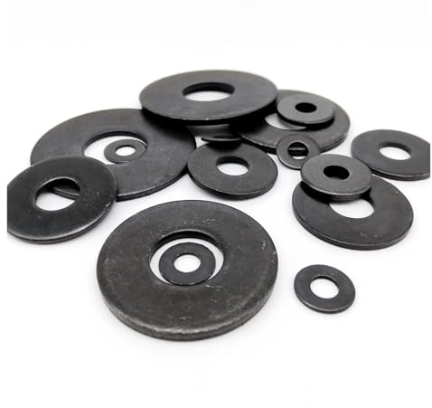 Rondelle Piatte 2/5/10/20/25 pezzi M3 M4 M5 M6 M8 M10 M12 M14 M16 Rondelle piatte extra larghe di grandi dimensioni semplici(5pcs M12x37x3.0mm)