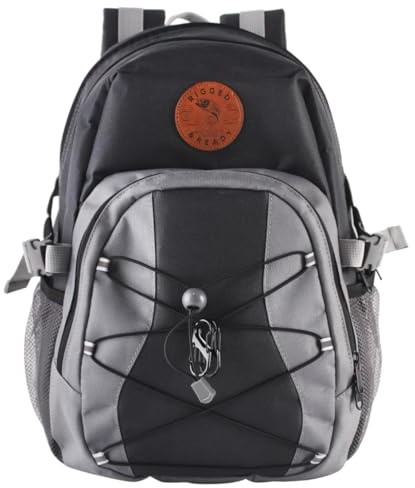 Rigged and Ready 30L Travel Fishing Rucksack – Fishing Backpack Compatible with Rigged & Ready Rods, Multi-Pocket Storage, NEW Badge