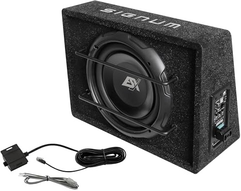 ESX SIGNUM SXB10A – 25 cm (10 tum) aktiv subwoofer | aktiv subwoofer med ALU-membran