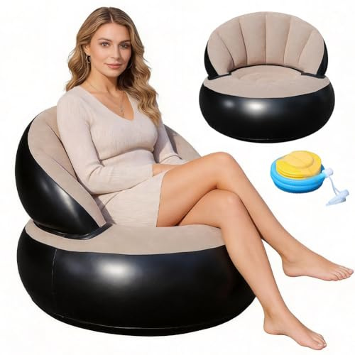 Aufblasbarer Sofa, Aufblasbarer Sessel, Tragbarer Aufblasbarer Sofastuhl