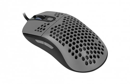 Arozzi Gamingmaus Favo Ultra Light RGB (Grau/Schwarz), AZ-FAVO-BKGY