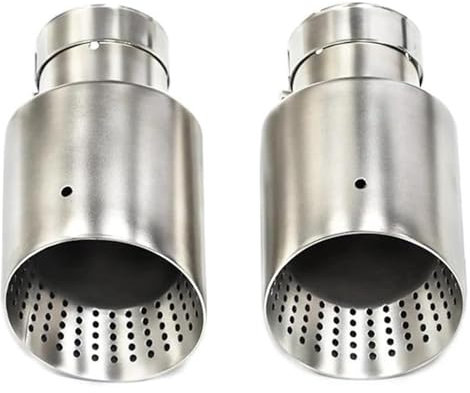Endrohr Für VW GTI MK7 Für G&olf 7 Auto-Endrohre Auto-Auspuffendrohr-Systemrohr Universal-Auspuffendrohr-Düse Schalldämpferspitze(ID63MMOD89MM)
