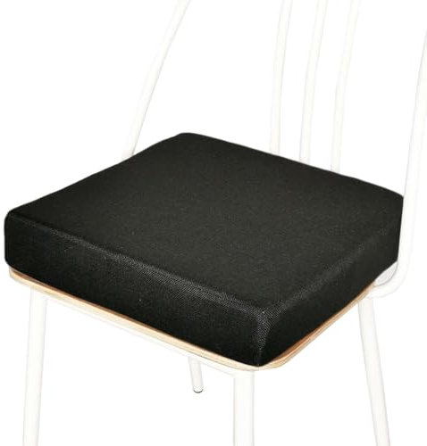 Juego De 2/4 Cojines para Silla Comedor 40x40/50x50/45x45cm Ruedas Extraíble Cojín de Asiento Interior/Exterior/Jardin Cojín para Silla para Cocina, Terraza,Oficina, Patio, Balcón(F23,1pc 50x50x5cm)