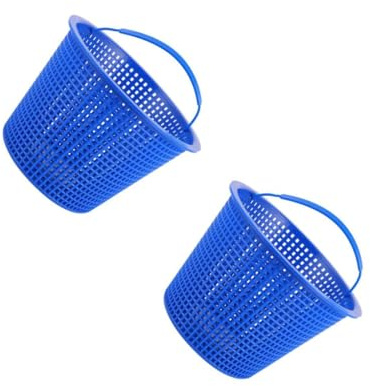 TOYANDONA 2pcs Durable Filter Basket for Swimming Pool Compact Lightweight Garbage Filter Basket Easy to Clean Hair and Leaf Catcher for Pool Pump System Spas and Bathtubs
