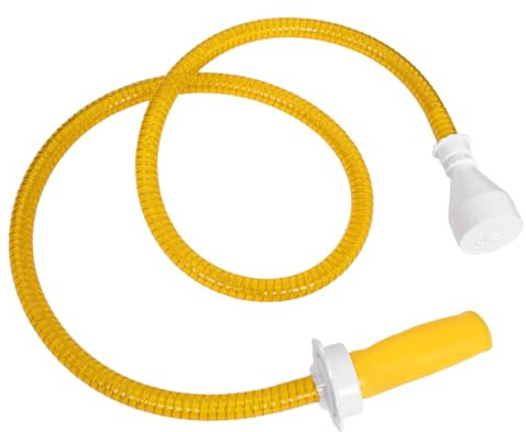 Veemoon Silicone Connector Shower Hose Extension Adapter for Pets Flexible Water Hose Quick Connector Easy Installation for Bathroom Shower Head