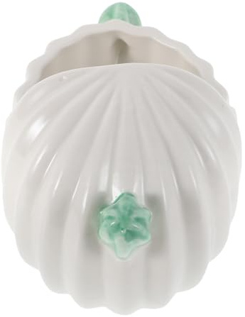 ANDRESLAD Keramik Hamster Sandbad In Kaktusform Sandbadewanne für Kleintiere Leicht zu Reinigen Geeignet für Chinchillas Rennmäuse und Weitere Haustiere