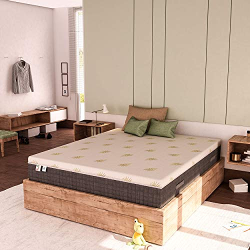 Baldiflex Emporio Materasso Matrimoniale, Molle Inasacchettate e Memory, Premium Molle, Memory 7 cm, 11 Zone Differenziate, Sfoderabile, Altezza 27 cm, 160 x 190 cm