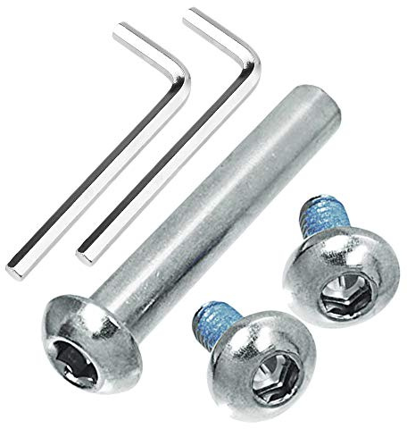 M8 x 47 mm skruvar för 2-3-4-hjuls barnsparkcykel ersättning mikro mini vikbar sparkcykel barn skotrar axlar reparation