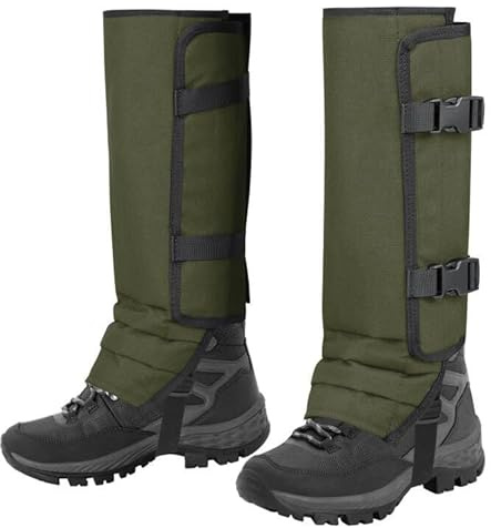MDSTOP Snake Gaiters Leg Guards, Waterproof Snake Guards, Adjustable Snake Bite Protection for Lower Legs, Snake Chaps for Men&Women