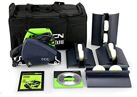 PAKLIF Tagliatubi Portatile in Acciaio da 12-220 mm Sega elettrica tagliatubi for Tubi in Acciaio Inossidabile da 1000 W ZD220