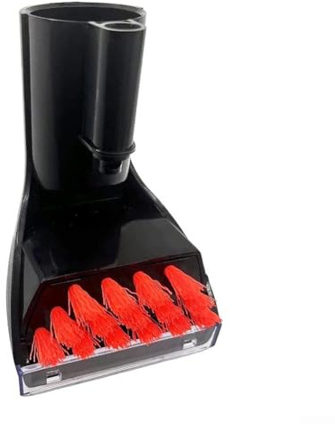 Brosse antitache robuste de 7,6 cm (3 po), pour nettoyer les escaliers et les meubles, compatible les aspirateurs de tapis verticaux et portables Bissell, Little Green et ProHeat série 1425 (noir)