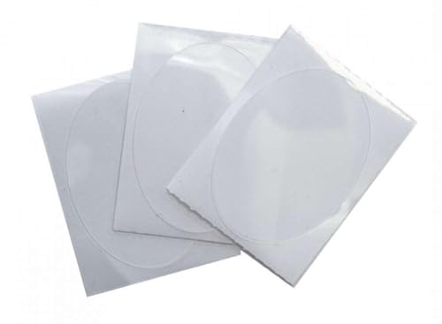 Schwalbe Glueless Patches (4 STK. Selbstklebende Flicken), Transparent, 30 x 30 mm