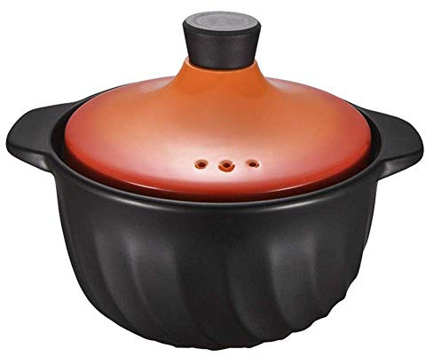 Olla de cerámica para cocinar, cazuela de Barro, Olla de Barro, Olla de Barro, Resistente a Altas temperaturas y con Buena Capacidad de Almacenamiento de Calor (3,5 l)