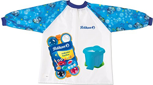 Pelikan 723122 - Mini-Friends Deckfarbkasten mit 8 Farben und 1 Pinsel (Komplett-Set Boy)
