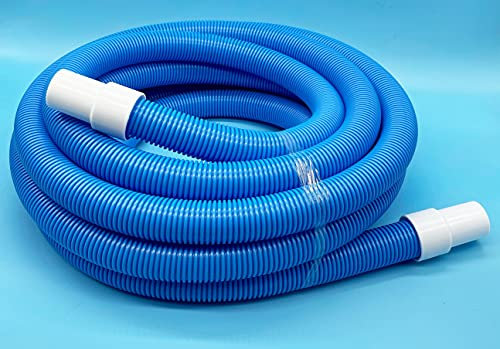 Manguera para Limpiafondos de Piscina 38mm | Manguera con 2 Terminales | Manguera Estándar Limpiafondos | PoolIberica (8 Metros)