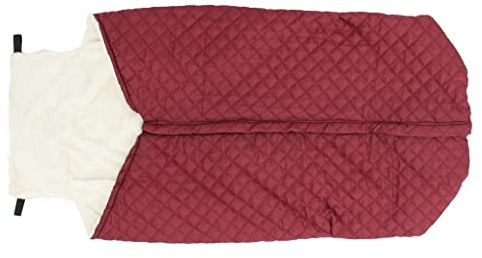 Fenteer Rollstuhl Schlupfsack Rollstuhlsack Schlupfsack Wärmesack Fußsack Für Erwachsene Winter, Rot