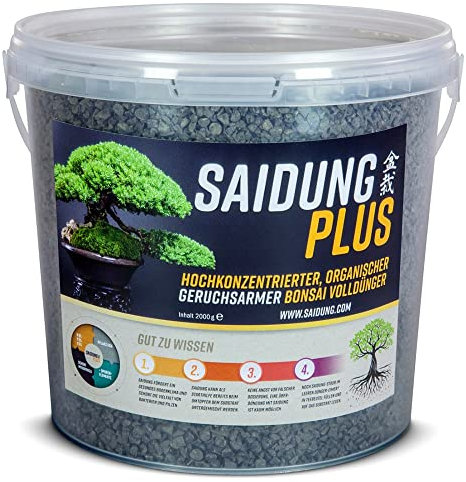 Saidung Plus1800 gr. - Organischer fester Bonsai-Dünger 63202