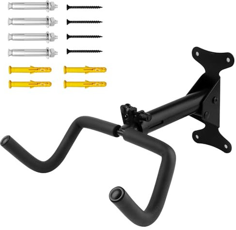 NVIYAM Fahrrad Wandhalterung Fahrradhalterung Wand 30kg Tragfähigkeit Ausziehbar 15cm Fahrradständer Garage Stabiles Robust und Stabil Fahrradhalter Wandhalterung Stasdock Fahrradaufhängung Wand
