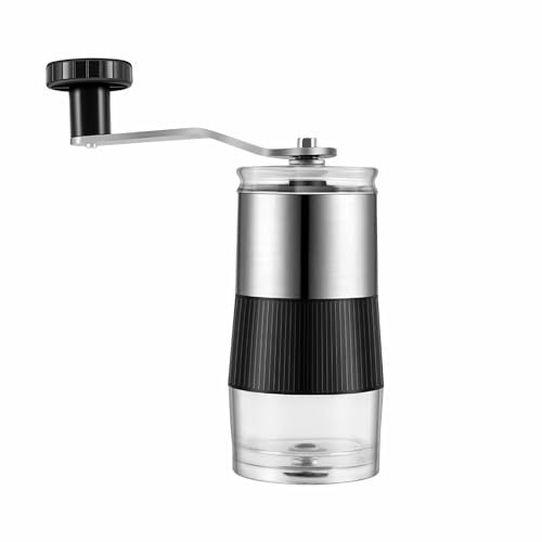 Eidyer Manual Coffee Grinder,Handheld Portable Coffee Bean Grinder, Ceramic Grinding, Compact Design for Home, Office, Travelling & Outdoors