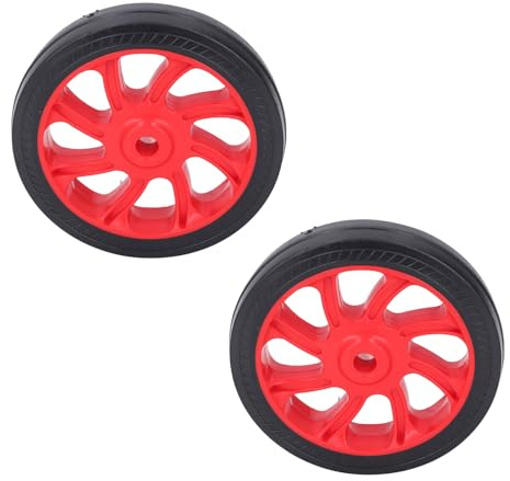 Set di ricambio universale da 6 pollici per compressori d'aria, 2 ruote in gomma da 12 mm per compressori d'aria e accessori di ricambio di alta qualità