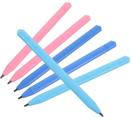 BESPORTBLE 6 pezzi Stylus Pen per Tablet LCD di Penne Touchscreen per Scrittura e Disegno Portatile e Leggero Adatto Tavoletta Grafica e Schermi Touch