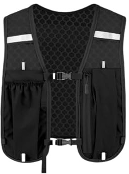 YCSHIPO Unisex Lightweight Running Vest with Phone Holder & Adjustable Storage for Trail Running, Hiking & Cycling