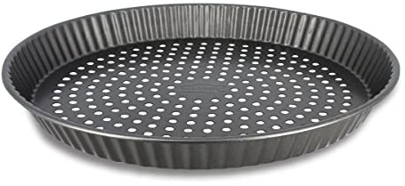 MENASTYL - Moule à tarte perforé amandine 30cm en acier inox anti adhésif - 6020748