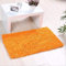 YIQI Tappetino da Bagno Antiscivolo Tappetini per Il Bagno Vasca Doccia WC Tappeto da Terra in Microfibra Ciniglia Assorbente Lavabile in Lavatrice Morbido 40 x 60 cm (arancia)