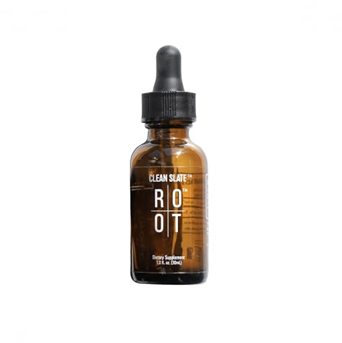 ROOT Wellness Clean Slate | Bioverfügbare Kieselsäure + Vitamin C 30 ml | Bioverfügbare Kieselsäure mit Vitamin C in praktischer Tropfenform für die tägliche Wellness-Routine.