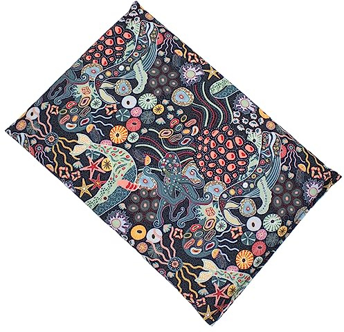 GIRAFFENLAND Johanniskernkissen 30 x 20 cm, Körnerkissen für Mikrowelle und Backofen - Bio Stoff Unter Wasser - 2in1 Wärmekissen & Kältekompresse - 30x20cm, 800g