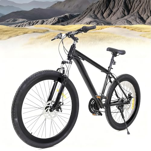 VonVVer Mountainbike 26 Zoll Jugen - 21 Gang MTB Fahrrad Höheverstellbar für ab 160cm Erwachsene,Jungen, Mädchen Damen Männlich