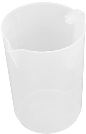 TIDTALEO Jarra Medidora De Aceite Motor Taza Con Escala Clara Asa Aislante Para Líquidos y Combustibles Resistente y Transparente Para Medición Precisa Taller y Cocina