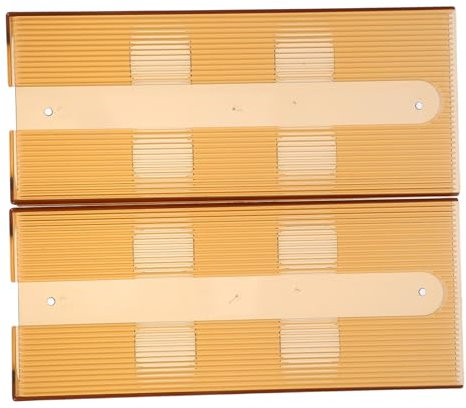MUELODSIC 2piezas Soporte Para Copas De Vino Organizador De Copas Para Colgar Estante De Secado Bajo Gabinetes Para Cocina y Bar Almacenamiento De Vajilla Transparente