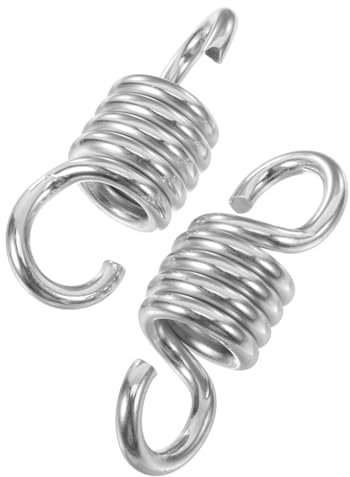 SUPVOX 2 Piezas Resorte Oscilante Muelle Resistente para Silla Colgante Tipo Huevo Muelles para Columpio De Porche De Exterior Unidades