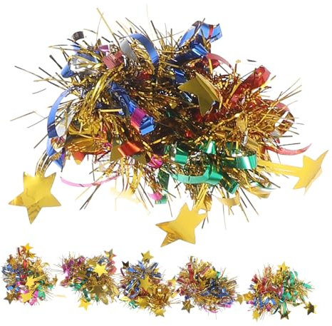 Vaguelly 6 Stück Kinder Cheerleader Pompons Handliche Leuchtende Kunststoff Pompons Für Sport Tanz Und Bühnenauftritte Strapazierfähige Jubelrequisiten Für Kinder Jubelgruppen