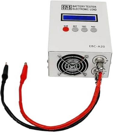 Tester per batterie al litio, al piombo e agli acidi, tester di carica della batteria da USB a TTL, test di tensione di precisione 0,0 – 30 V, test di corrente 0,1 – 20 A, tester di capacità di