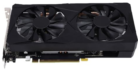 Tosuny RTX 3060 Grafikkarte, 12GB GDDR6 192Bit PCIE 3.0 Gaming Grafikkarte mit Dual-Kühlgebläse, HDMI & DP-Ausgang, 8-polige Netzschnittstelle, GPU für PC