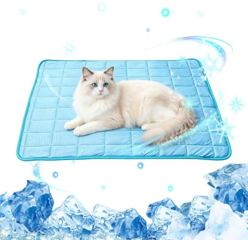 Generisch Cojín resistente a la humedad para los días calurosos de verano | Esterilla de dormir autorefrigerante adecuada para descansar, viajar, refugio, jardín, perrera, sofá y suelo
