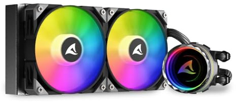 Sharkoon S80 RGB, AIO Wasserkühlung, Typ 240