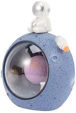 UPKOCH Astronautenlampe -nachtlicht Harzornament Für Jungen- Und Mädchenzimmer