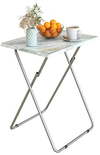 Small Folding Table, Foldable Table, TV Tray Table, Sofa Table, End Table