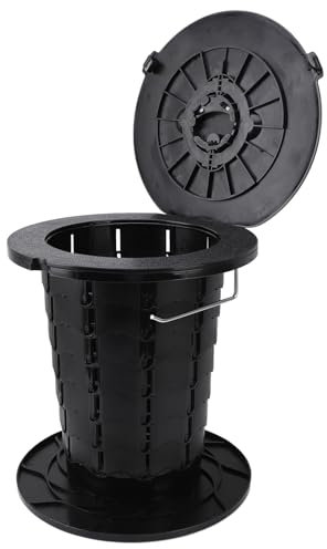 Msiud Toilette Portatile, Toilette da Campeggio per Adulti Vasino da Viaggio Aggiornamento Toilette Portatile Retrattile Bagnino Trasportabile Cortable Multifunzionale Mobile