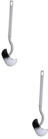 Baluue 6piezas Escobilla De Inodoro De Mango y Diseño De Pared Herramienta De Limpieza para Baños y Urinarios para Hogares y Hoteles