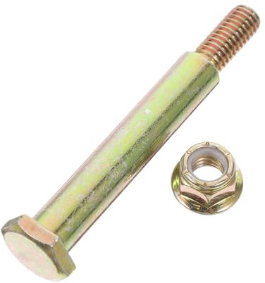 PAMINGONO 1ensemble Boulons De Roue Universels Pour Tondeuse à Gazon Accessoires Acier Pour Montage Facile Des Roues Arrières Compatible Avec Modèles