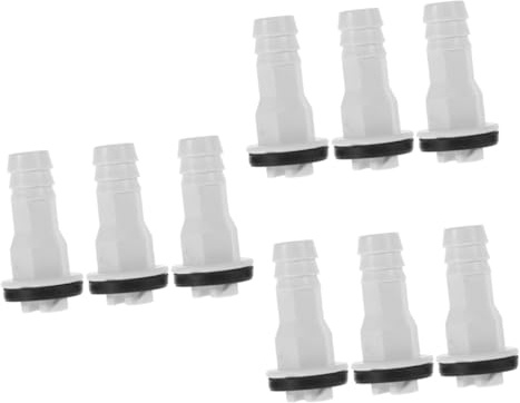 Hemobllo 3 Sätze Ablaufgarnitur Für Klimaanlage Ablaufschlauchanschluss -schlauch -einheit Stecker Ablaufanschluss Der Klimaanlage Anschlussstück Für Den Ablaufschlauch Abs 3 Stück * 3