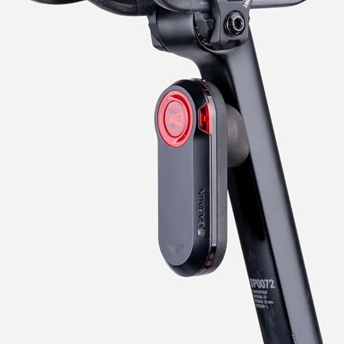 beSmart.bike - Cykelsadelstöd, 3D-Printad i Kolfiber, Cykelsadel för Garmin Varia 515, Kompatibel med Canyon Grail Gen 2, Bultmontering (övre position)