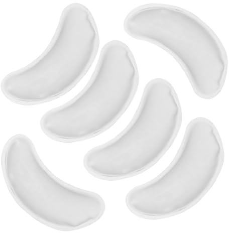 GALPADA Kühlende Augengelpads Leichtes Pvc Gel Material zur Linderung der Augenpartie 6 Stück zur Erfrischung und Entspannung für Arbeit und Zuhause