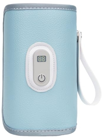 Calentador de biberones para leche materna, soporte eléctrico de temperatura constante, pantalla digital, calentador de leche materna, para niños, padres, padres, agua caliente, hogar, guardería
