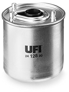 UFI Filters, Dieselfilter 24.128.00 | Ersatz-Dieselfilter, Passend für Autos, Anwendbar auf verschiedene Modelle von Ford, Mazda, Volvo